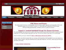 Tablet Screenshot of fdlyouthbasketball.com